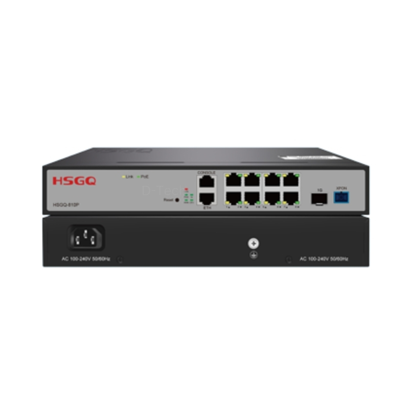 HSGQ-810P XPON MDU 8 Port SFP 1